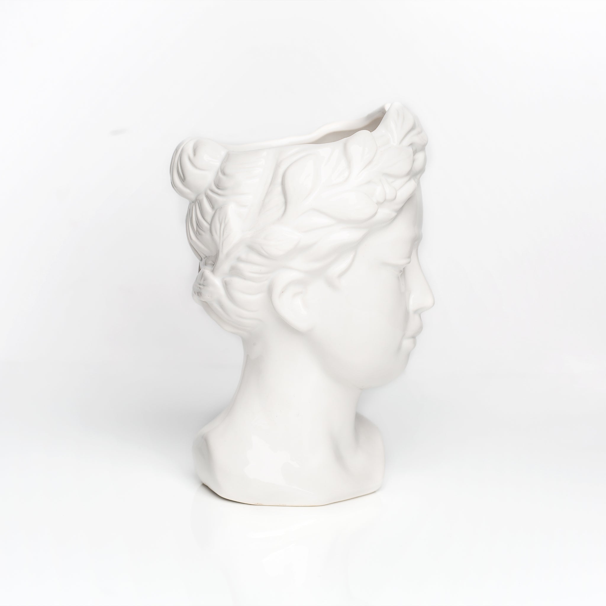 Ceramic Greek Goddess Head