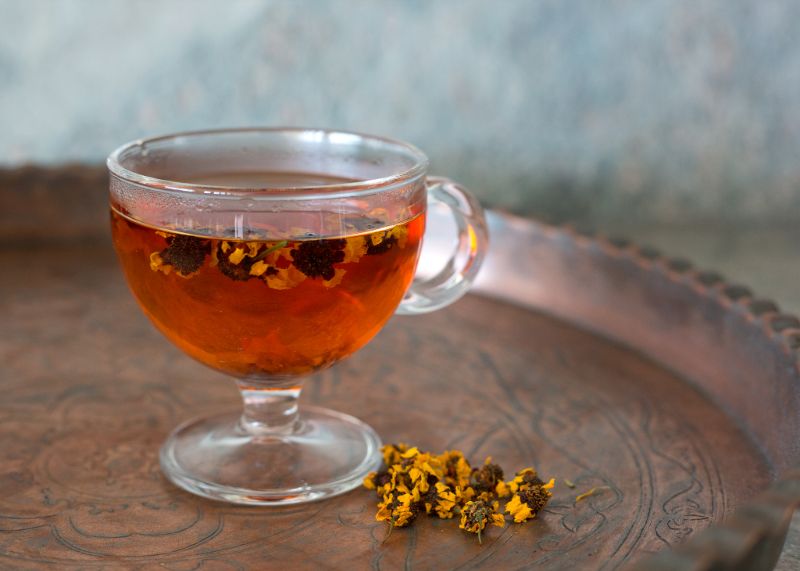 Tea in a jar - Mountain Snow Chrysanthemum