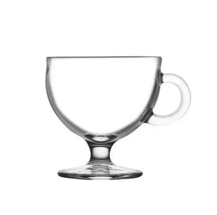 Glass Coffee Mug (Set of 4)